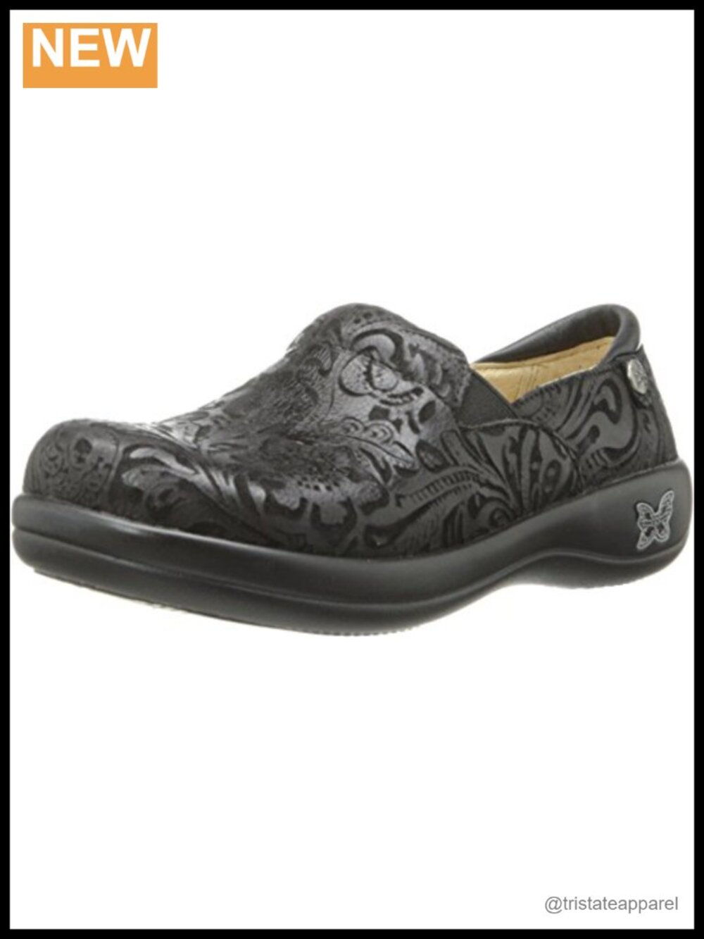 Alegria Keli Leather Mules Clogs Slip-Resistant